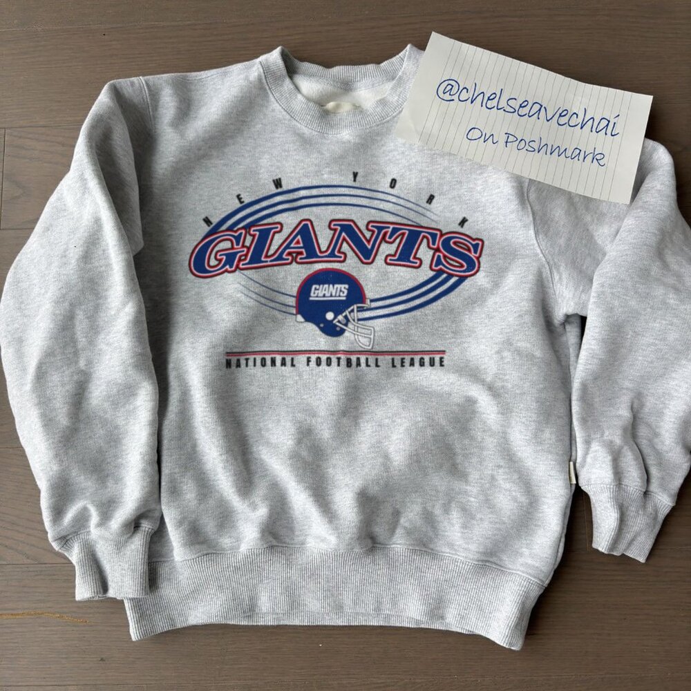 Vintage NFL New York Giants Football Sweatshirt 90s New York Giants Shirt Tee